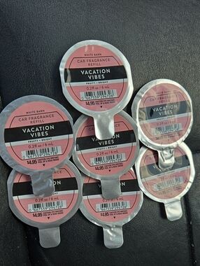 Bath & Body Works Vacation Vibes Car Fragrance Refills 7pk